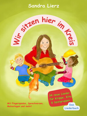cover image of Wir sitzen hier im Kreis--Das Liederbuch